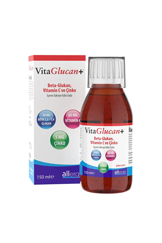 Vitaglucan Betaglucan Şurup 150 ml - 2 Adet