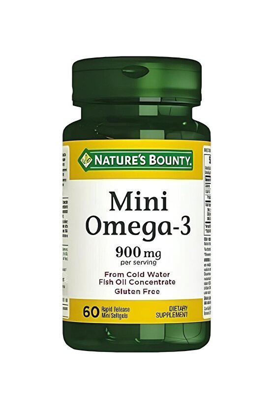 Mini Omega-3 900 Mg 60 Kapsül