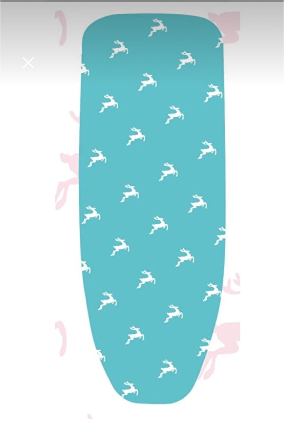 Gri 120x45 Xsmall Ütü Masası Kılıfı Bezi Örtüsü Çeyiz Ev Gereçleri