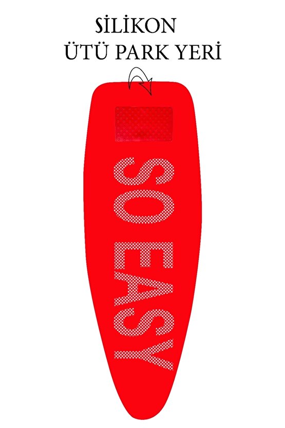 So Easy Slikon Park&go Ütü Masası Kılıfı Bezi Örtüsü (54X135CM) (EV GEREÇLERİ, EV TEKSTİLİ)