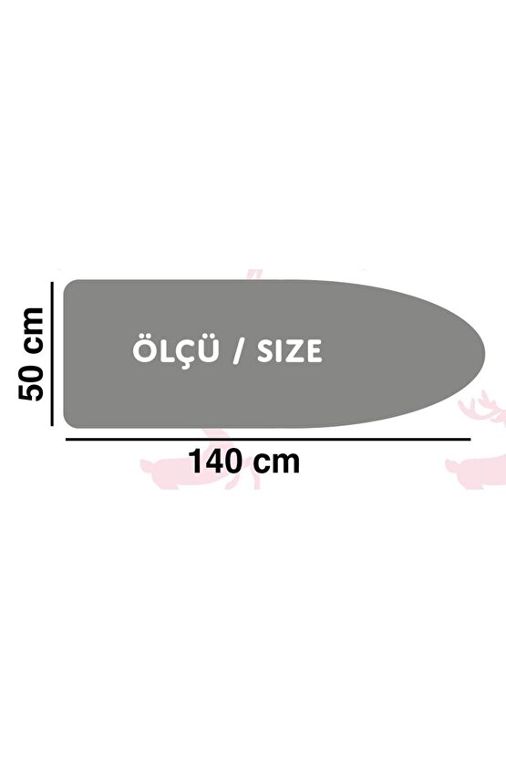 (HEDİYELİ) Turkuaz Ütümasası Örtüsü Kılıfı1 Adetkoruyucu File Ütüleme Pedi Hediyeli