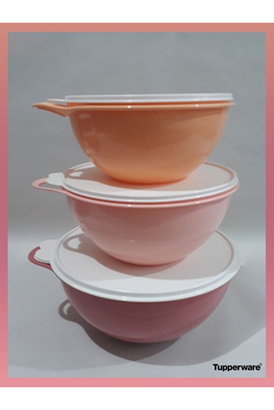 Mikser Kabım 3 lü Set (7,8 lt, 4,5 lt, 3 lt)