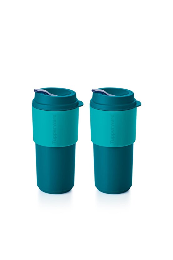 2li Hep Yanımda Kupam Suluk Ve Matara Mavi 490 ml