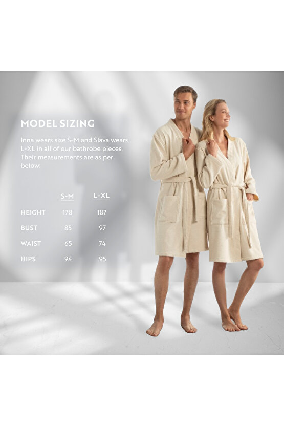 Unisex Bornoz Türk Pamuklu Keten Kimono Havlu Kumaş Şal Yaka Yumuşak Bornoz Abso