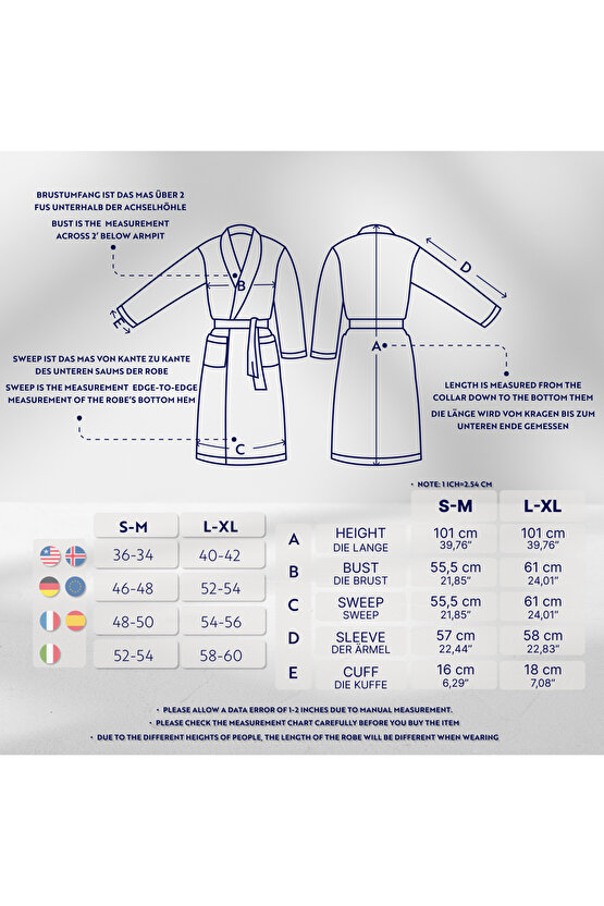 Unisex Bornoz Türk Pamuklu Keten Kimono Havlu Kumaş Şal Yaka Yumuşak Bornoz Abso