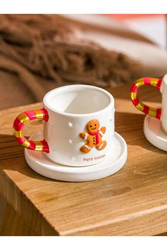 LCW HOME Karışık 2 Kişilik Porselen Kahve Fincan Takımı 90 Ml