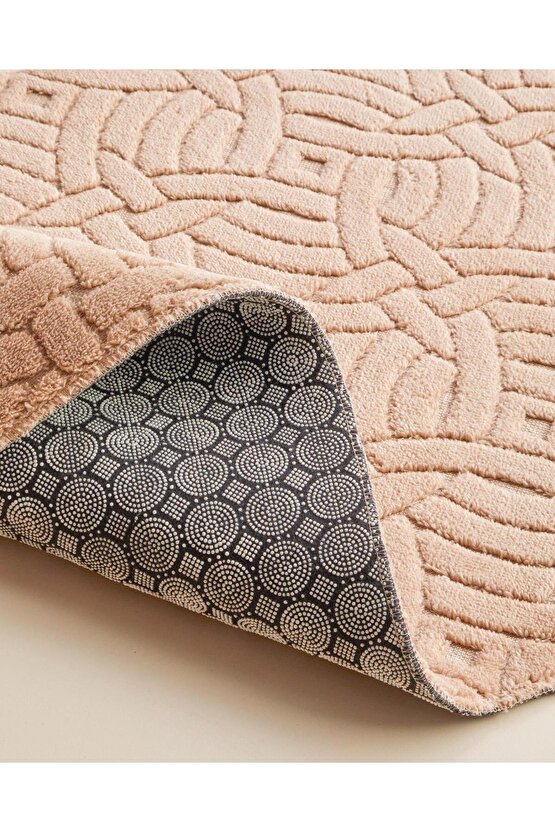 Wavelet Banyo Paspası Seti Açık Bej 60x80 cm + 40x60 cm (17.11.2025)