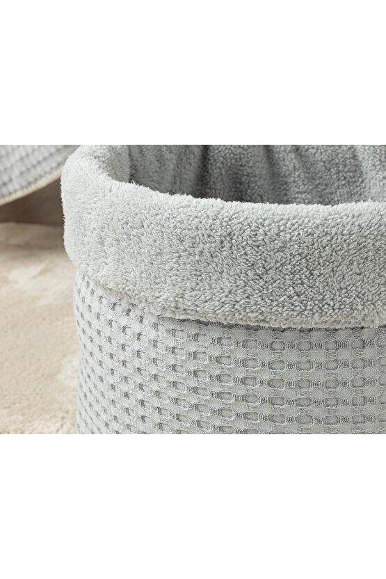 Natural Oyuncak Sepeti 35x40 Cm Gri