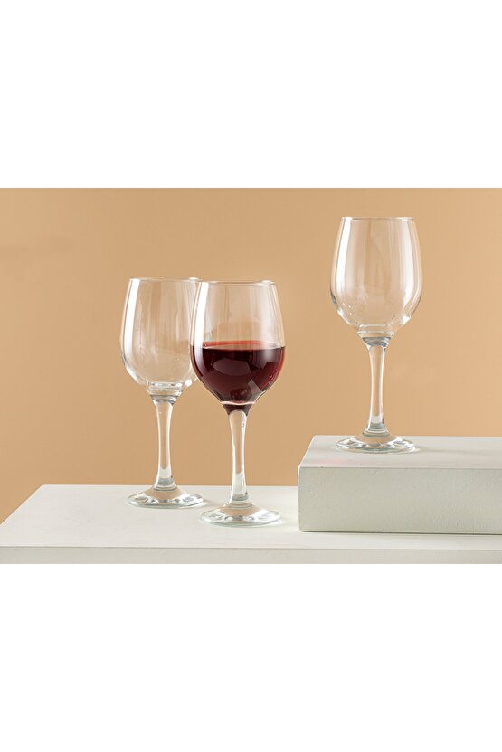 Palma Cam 3lü Kadeh 300 Ml Şeffaf