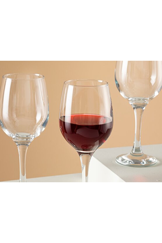 Palma Cam 3lü Kadeh 300 Ml Şeffaf