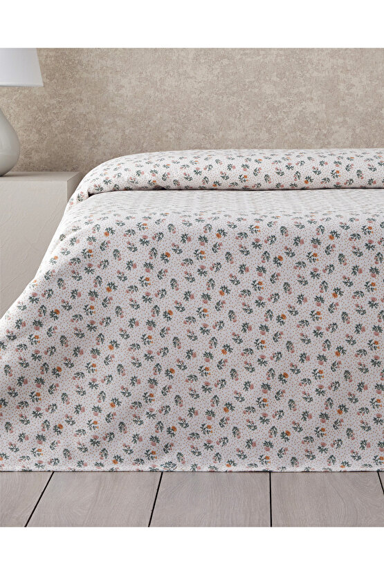 Crispy Dots Ecosoft Tek Kişilik Pike 150x220 cm Yeşil