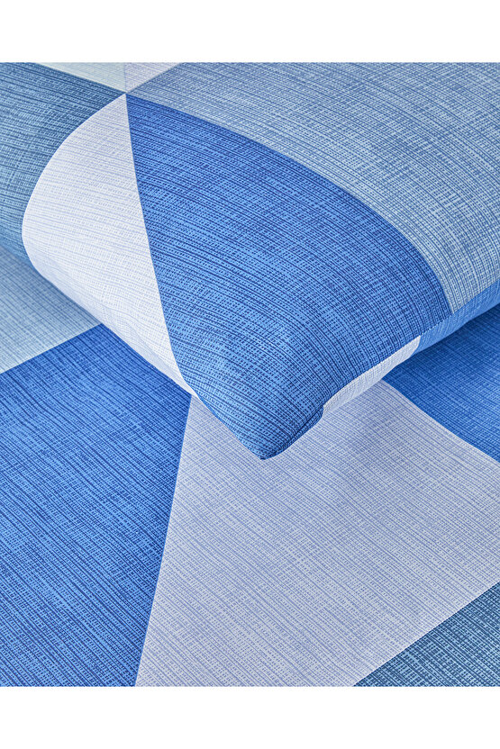 Triad Kolay Ütülenir Tek Kişilik Nevresim Seti 160x220 cm Mavi