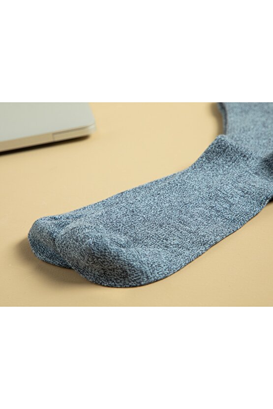 Elegant Pamuk Erkek Soket Çorap 40-44 Lacivert