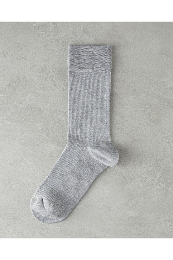 Aris Erkek Soket Çorap Gri