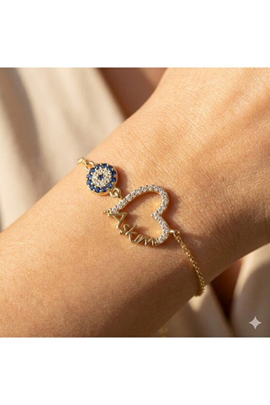 Kadın Kalpli Aşkım Bileklik