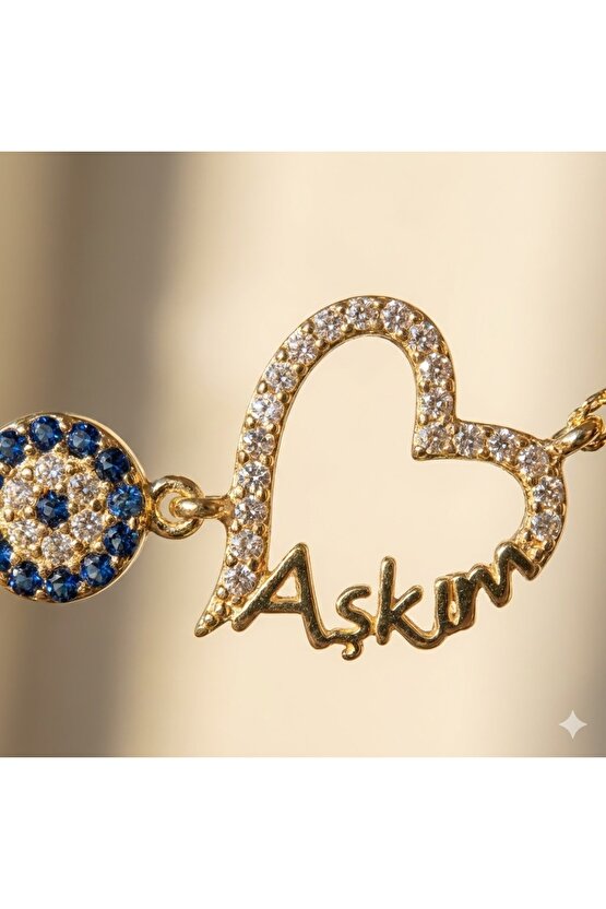 Kadın Kalpli Aşkım Bileklik