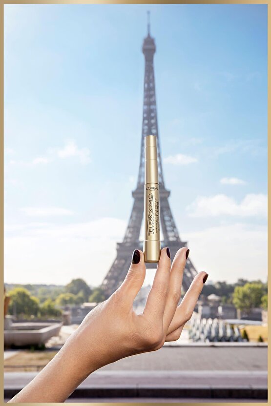 Telescopic Gold Maskara - Siyah