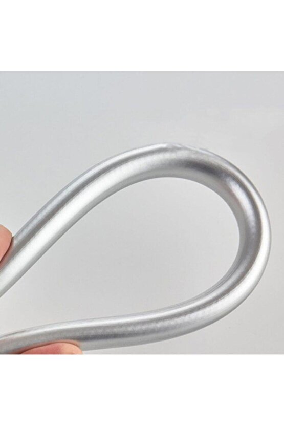 Gri Paslanmaz Kopmaz Patlamaz Kaliteli Pvc Duş Hortumu Tüm Duş Setleri Ile Uyumlu - 150cm