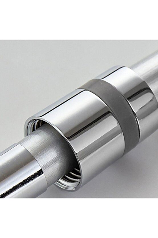 Gri Paslanmaz Kopmaz Patlamaz Kaliteli Pvc Duş Hortumu Tüm Duş Setleri Ile Uyumlu - 150cm