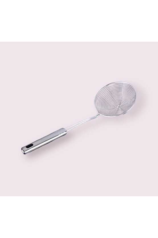 Tel Kevgir 14 Cm Çapında Paslanmaz Çelik