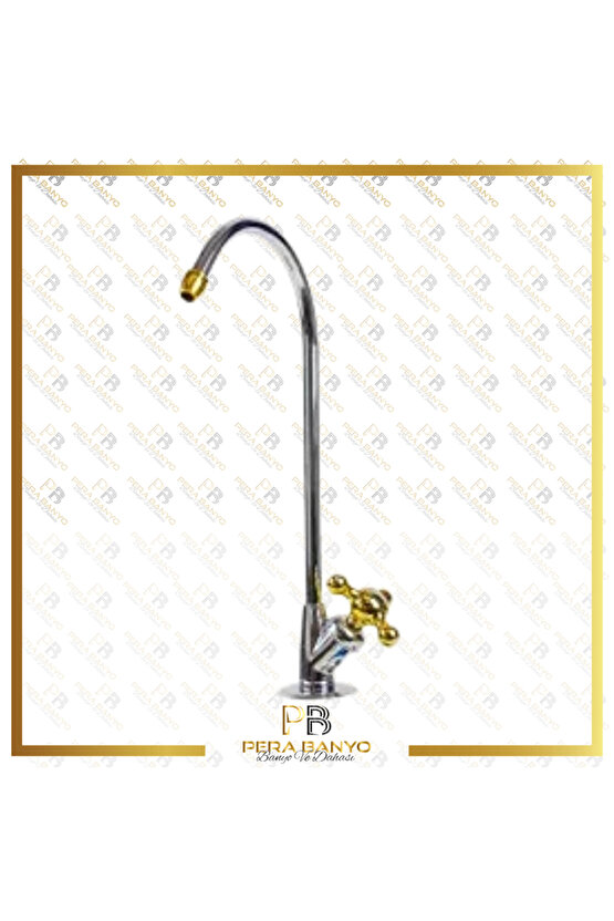 Su Arıtma Cihazları için İthal Yıldız Musluk Gold ve Crome Renkli