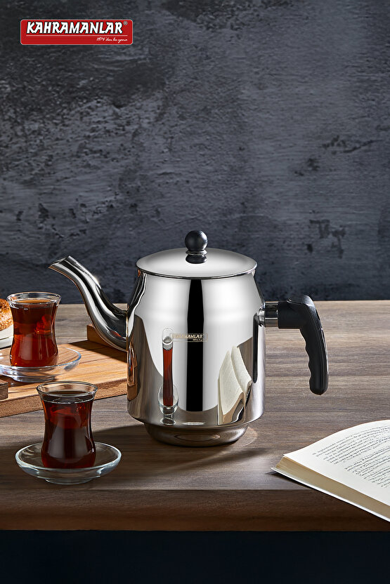 Paslanmaz Çelik Kahveci Demliği 3 No