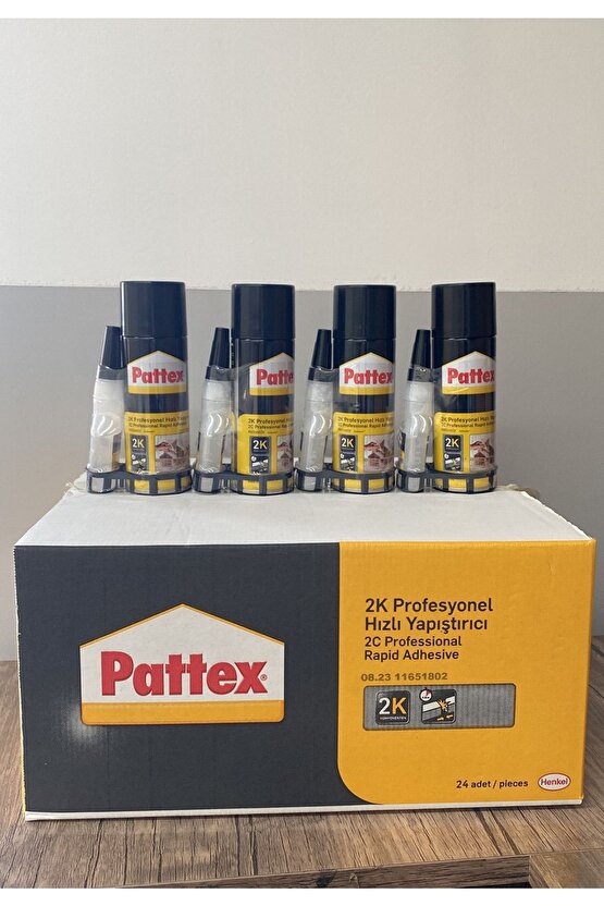 2 K Hızlı Yapıştırıcı 400 + 70 Ml 12li Paket Yarım Koli