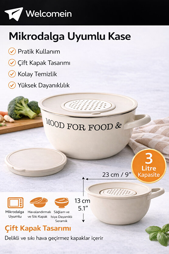 24 Cm Emaye Rendeli Karıştırma Kabı Saklama Kabı