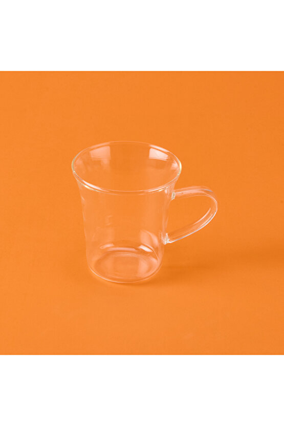 Mien 6lı Çay Fincan Seti - Şeffaf - 170 ml