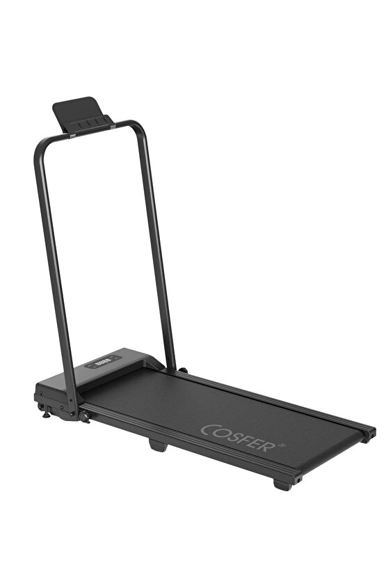 Güçlü 2 Hp Yürüyüş Ve Koşu Bandı Katlanabilen 130 Kilo Taşıma Kapasiteli 1-12 Km Hız Kumandalı