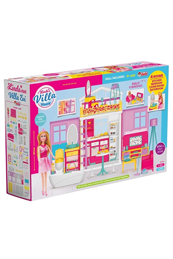 Lindanın Villa Evi - Villa Oyuncak - Lindanın Villa Seti - Barbie Villa Evi Seti