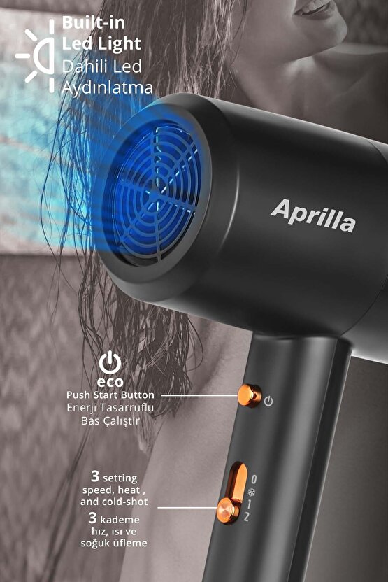 AHD 2100 Otel Tipi Saç Kurutma Makinesi