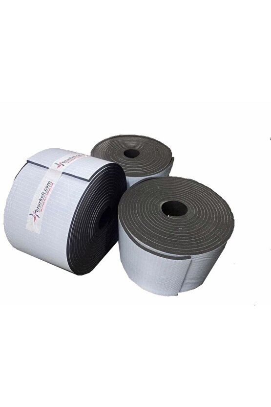 Kauçuk Bant Oto Ses Yalıtımı 6mm Kendinden Yapışkanlı 15 Cm X 10 Metre