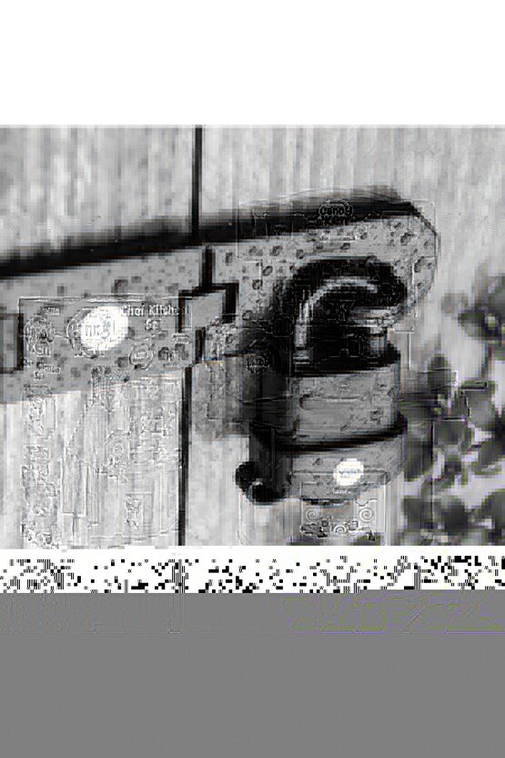 Pvc Kaplama Marin Asma Kilit - 71 Mm