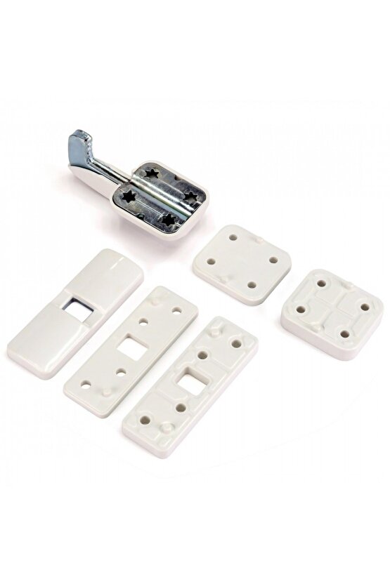 Lüks Emniyet Kancası Emk 02 Beyaz