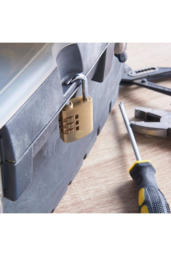 Şifreli Pirinç Asma Kilit - 40 Mm