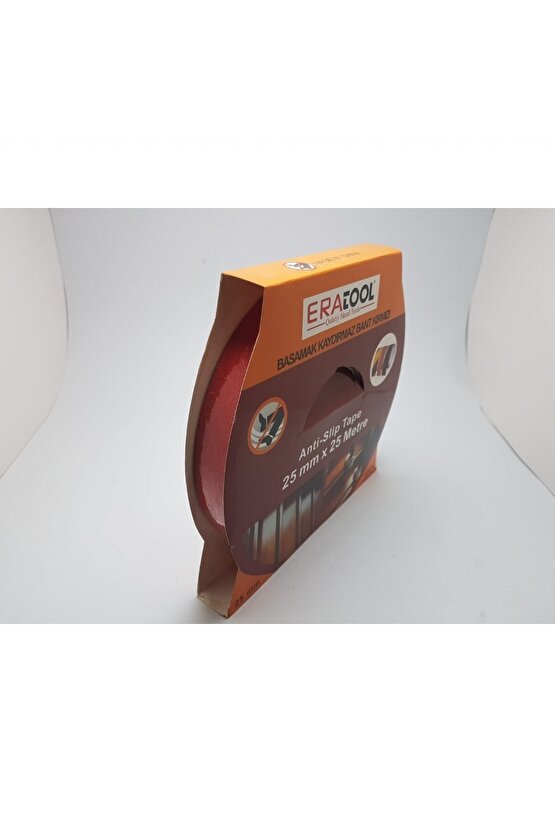 Kaydırmaz Bant Kırmızı 25 Metre 25 Mm