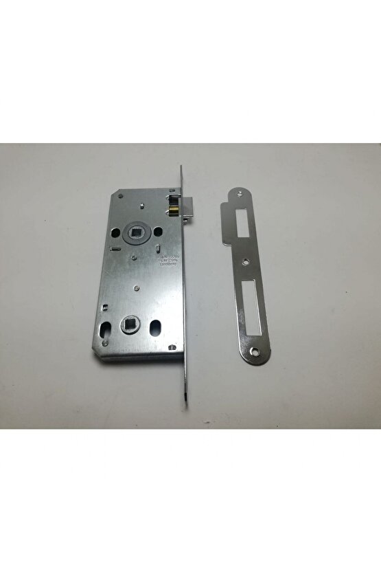 Extra Rulmanlı WC Gömme Kilitleri Oval 18 Mm Aynali 45 Mm