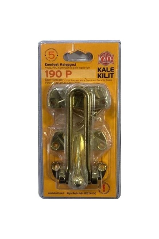 Emniyet Kelepçesi Sarı 190