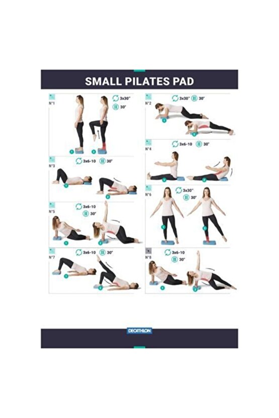 Dikdörtgen Denge Pedi Balance Pad 39 X 24 X 6 Cm Grup Ürünüdür