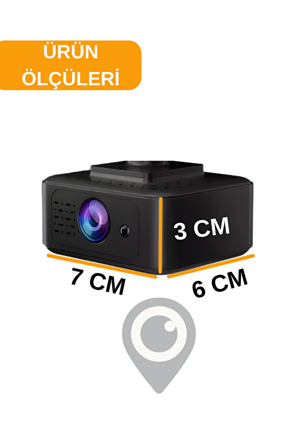 2K Araç İçi Kamera 360 Döner Oto Araç Kamerası Ön İç Dış Kayıt G Sensörlü WiFi Canlı İzleme