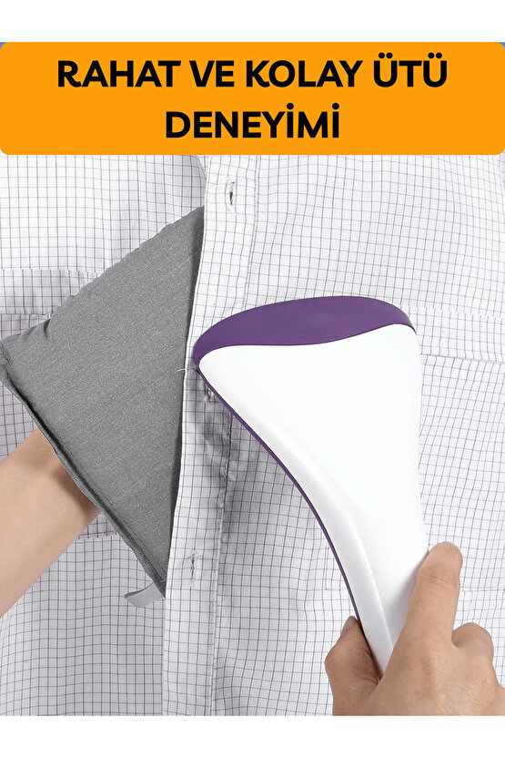 Buharlı Ütü Eldiveni Mini Ütü Pedi Sıcaklık Buhar Geçirmez Ütü Masası Eldiveni Taşınır Bez 15x25 CM