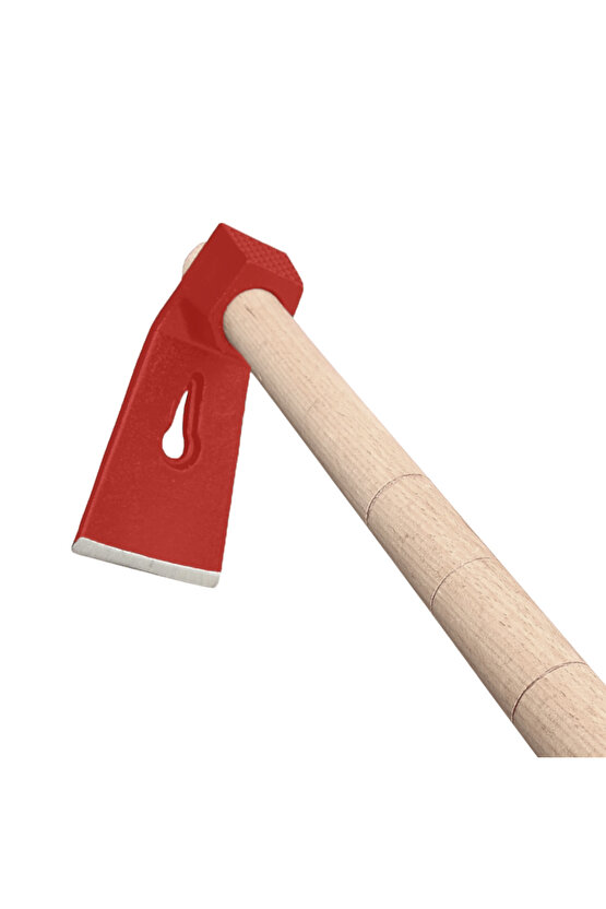 400 GR Çelik Keser Ekonomik Dayanıklı Odun Bahçe Ot Çift Yönlü Ahşap Ergonomik Saplı Profesyonel