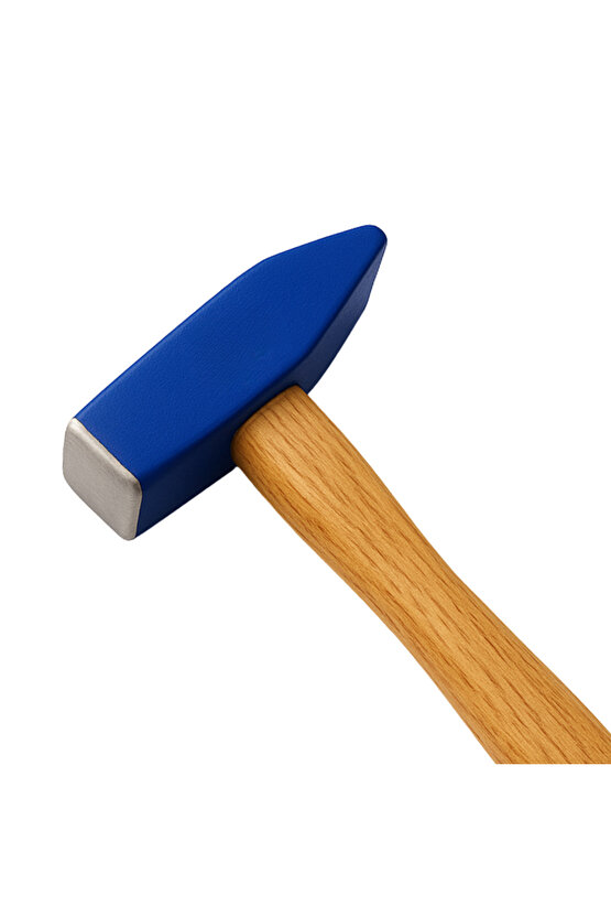 200gr Profesyonel Ahşap Saplı Çift Taraf Çekiç 9 cm Çelik Baş Ergonomik Çakma İnce İşçilik Dayanıklı