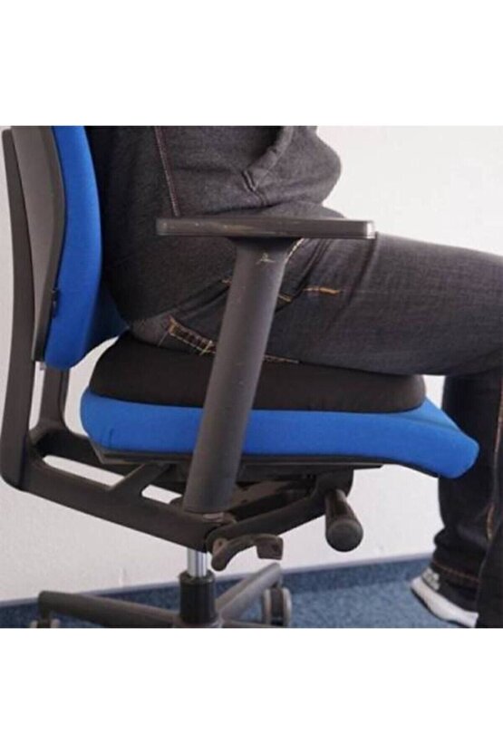 Ortopedik Hemoroid Basur Yastığı Ev Ofis Oto Minderi Oturma Simid