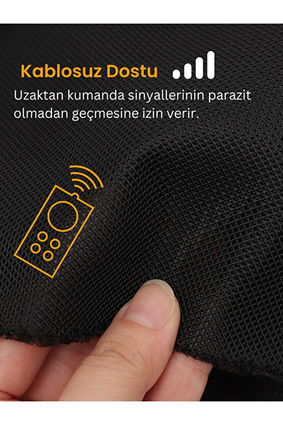 Hoparlör Kumaşı Airfile Örgülü Toz Engelleyici Kızılötesi Sinyalleri Engellemez 3d Akustik (50X150)