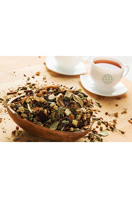 Karışık Kış Çayı 1. Sınıf Lüks Karışım – 200 gr | Doğal, Katkısız, Şifa Kaynağı Bitki Çayı