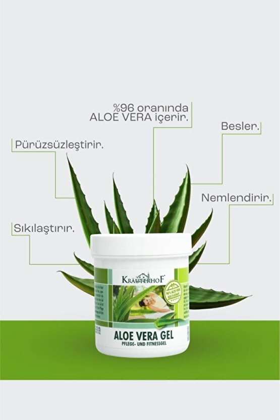 Aloe Vera Nemlendirici Vücut Jeli 100 ml x2 Adet