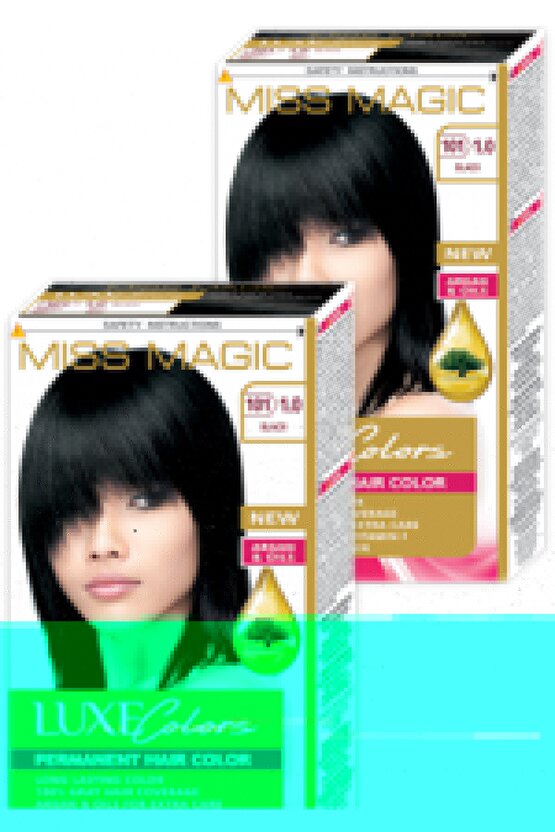 Mıss Magıc Saç Boyası 1,0 Set Boya 2li Set