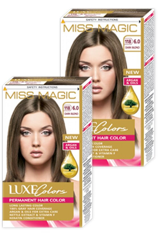 Saç Boyası 6,0 Set Boya 2li Set